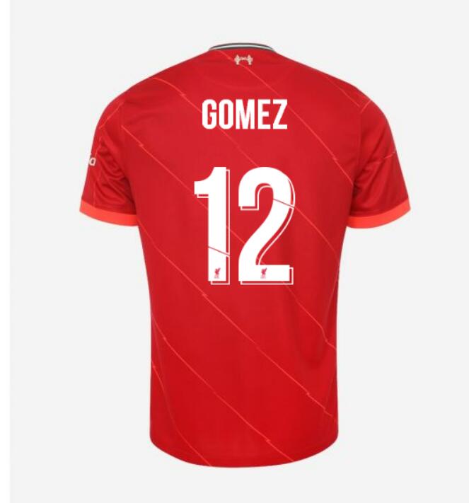 2021/22 Liverpool Cup Home Kit Soccer Jersey with GOMEZ 12 printing